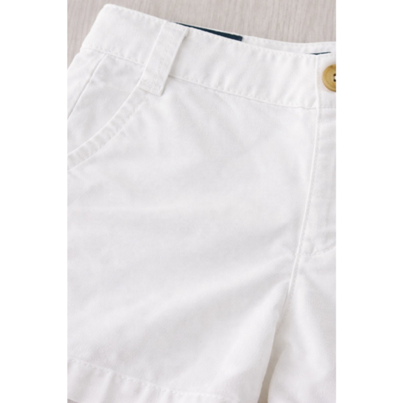 JAG White Chino Shorts Size 14 Mid Rise Stretch Summer Classic - Picture 8 of 11